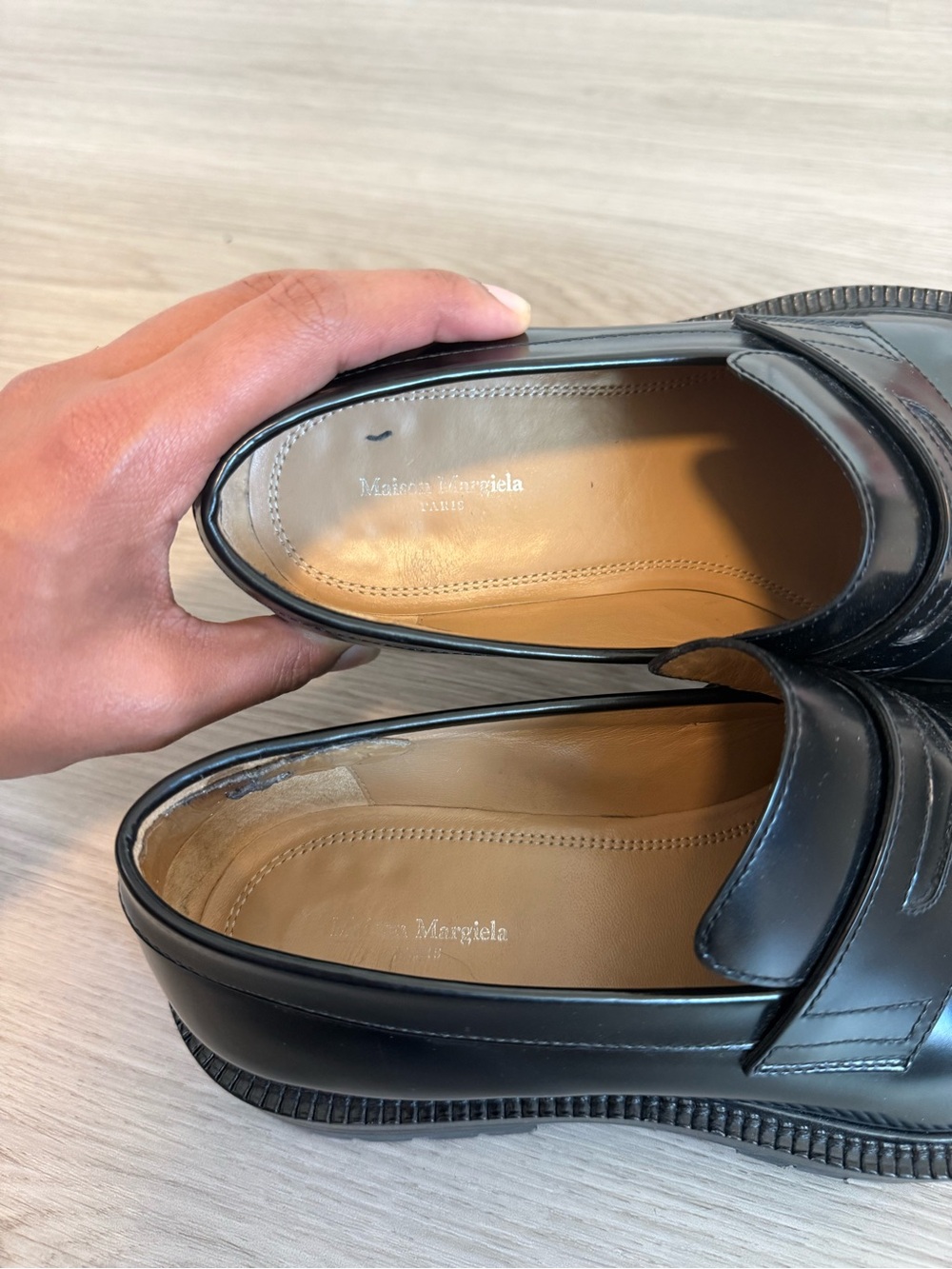Maison Margiela Chunky Sole Tabi Loafers - Picture 3 of 12